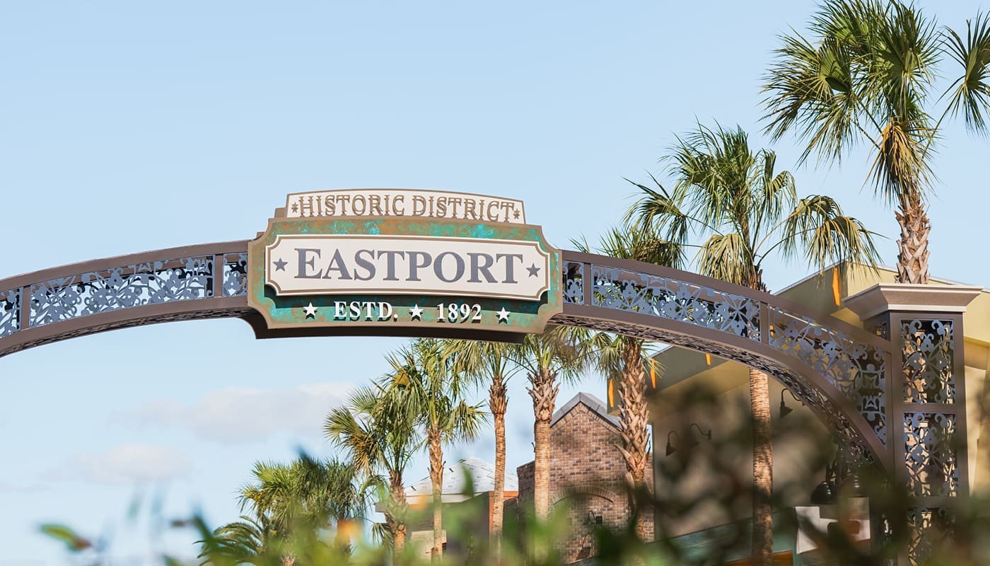 Eastport town center in The Villages