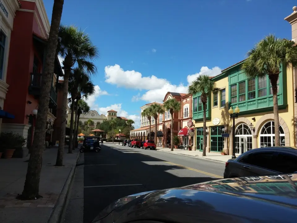 Spanish Springs Town Square in The Villages